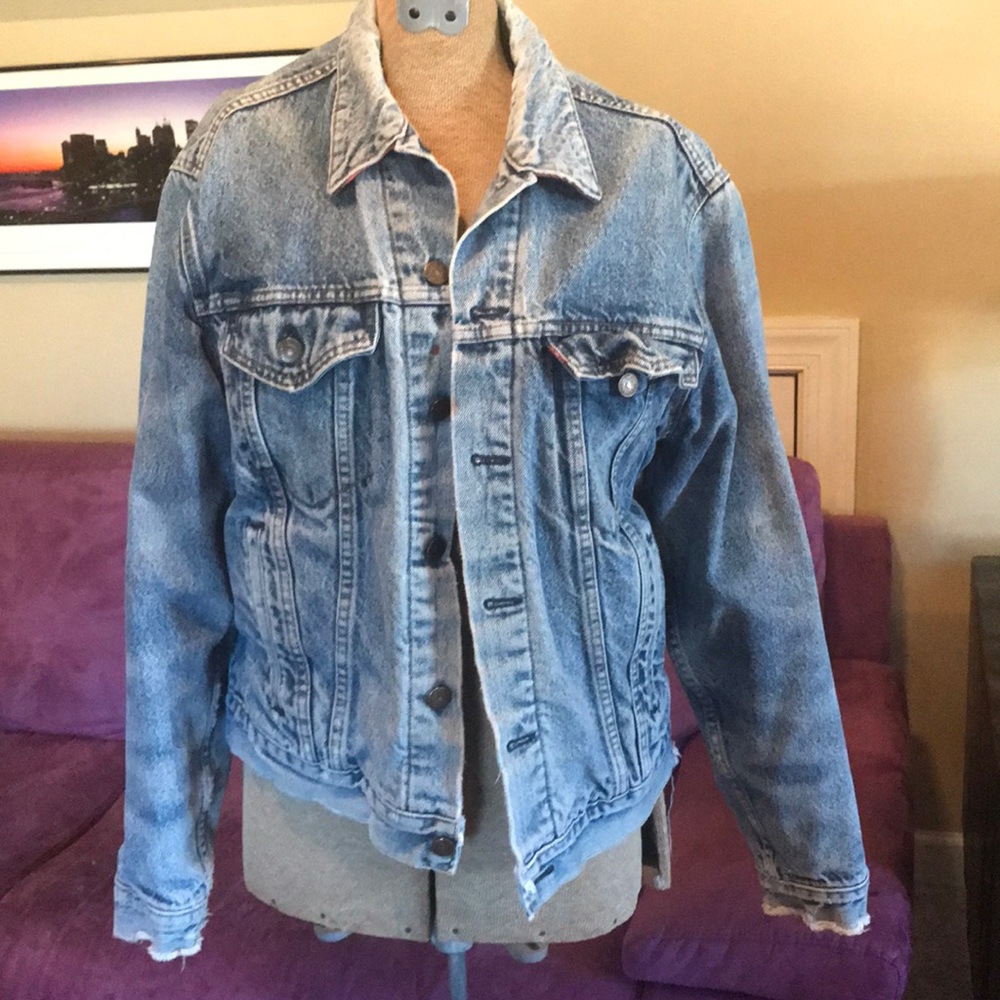 Levi’s Flannel Lined Denim Jacket VINTAGE
